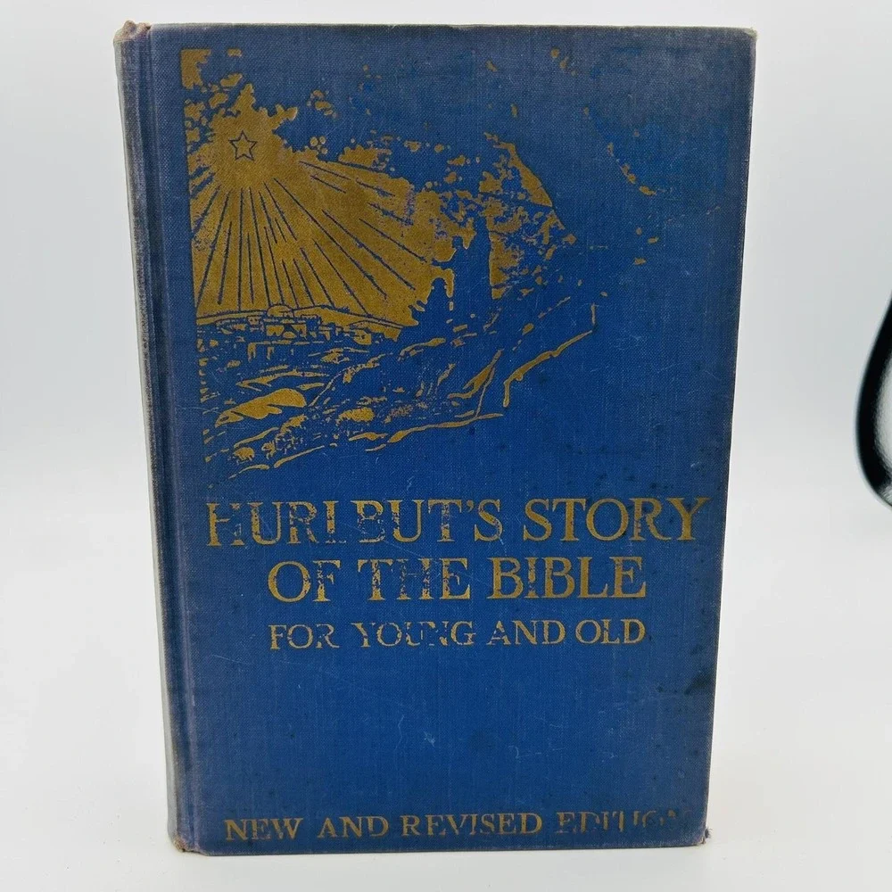 Vintage Hurlbut's Story Of The Bible Jesse Lyman Hurlbut 1932 HC Illustrated